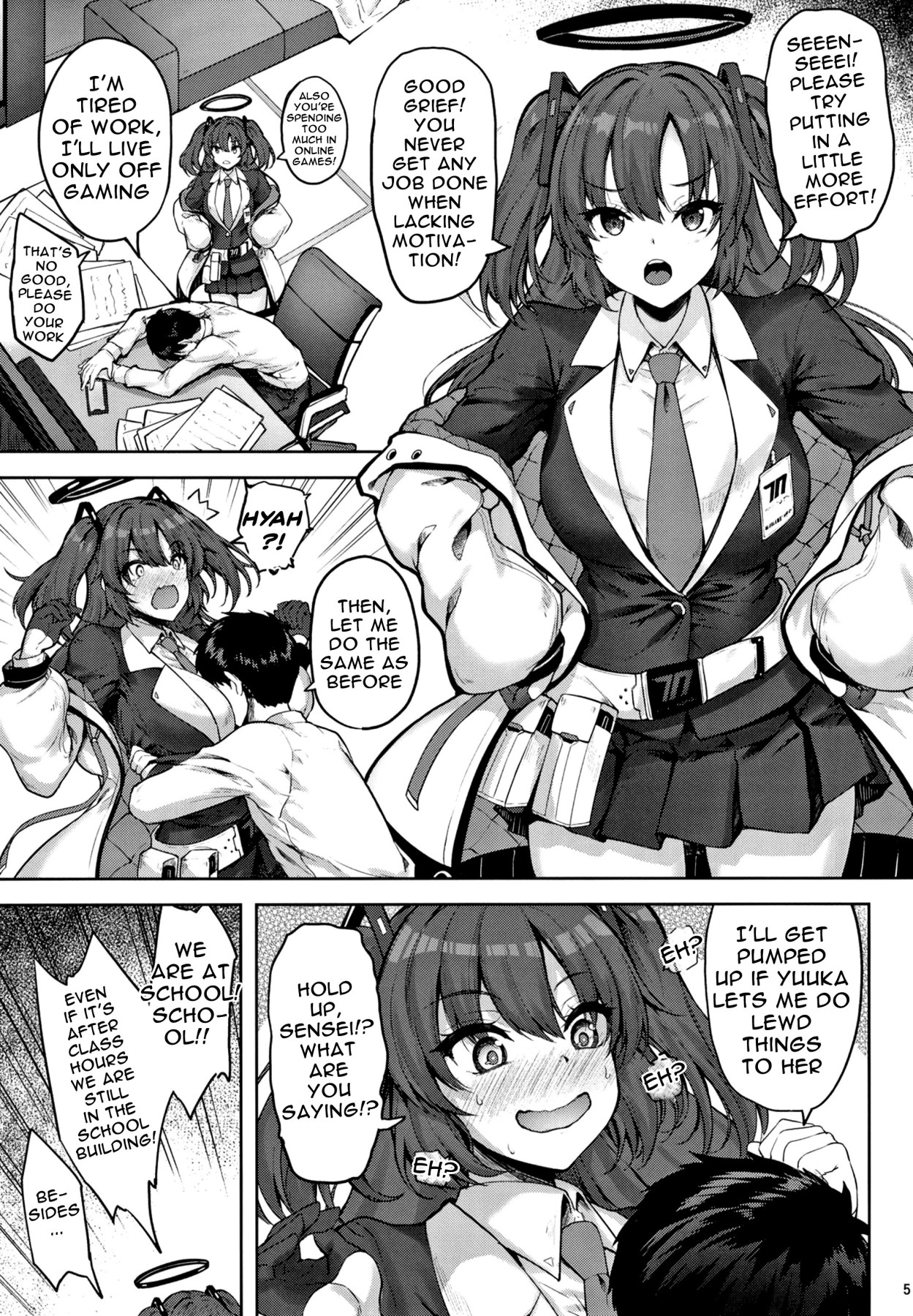 Hentai Manga Comic-Fine... But We're Only Doing It This One Time-Read-3